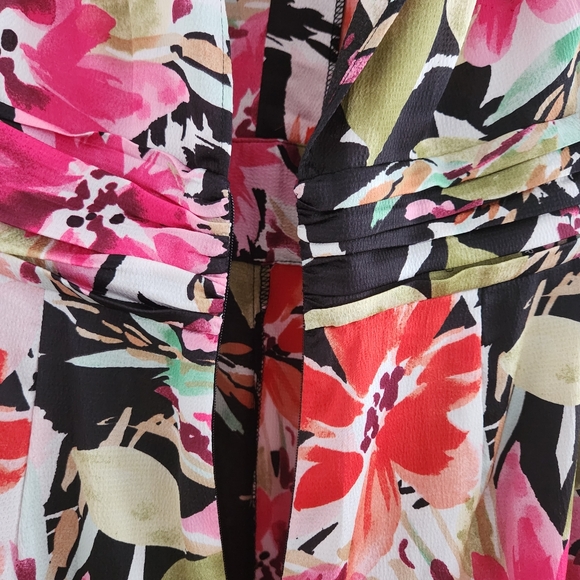 ZARA FLORAL JUMPSUIT SIZE S - Picture 6 of 16